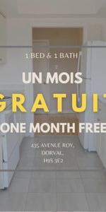 UN MOIS GRATUIT I Spacieux UNE chambre à louer - 1500$/MOIS - Photo 3