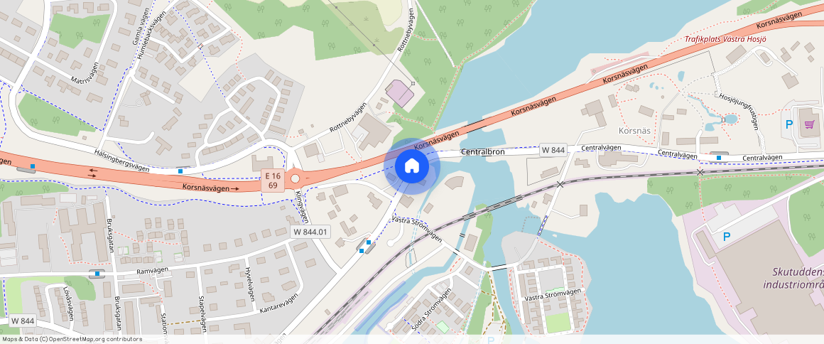 Stationsvägen, Falun