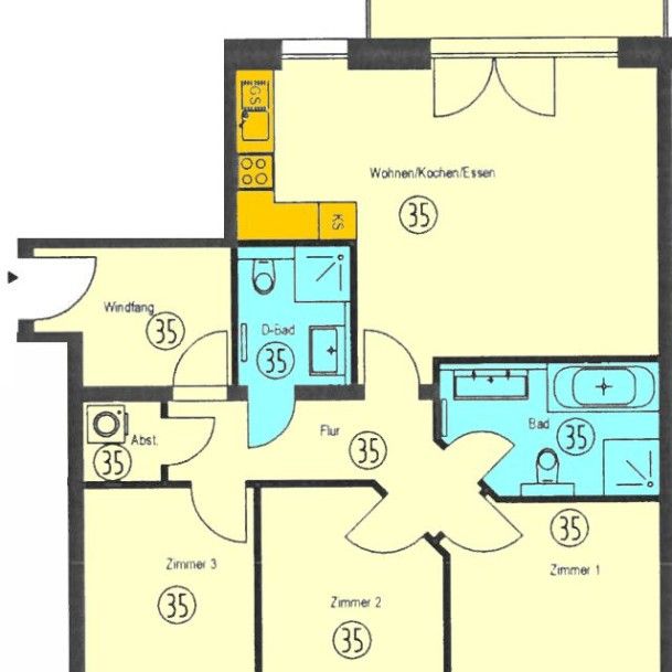 Erstbezug – Exklusiver Neubau im Zentrum mit Balkon, Fußbodenheizung und Parkett! - Foto 1
