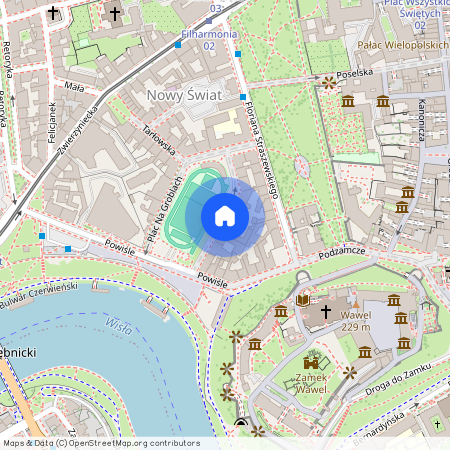 plac Na Groblach, Nowy Świat, Stare Miasto, Kraków, małopolskie