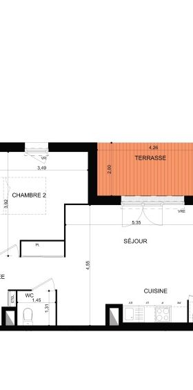 Location Appartement 3 pièces 62m² TOULOUSE 31200 - Photo 2