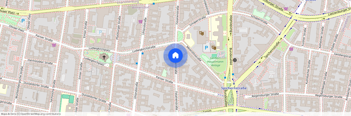 Fasanenstr., Berlin, Wilmersdorf, 10719