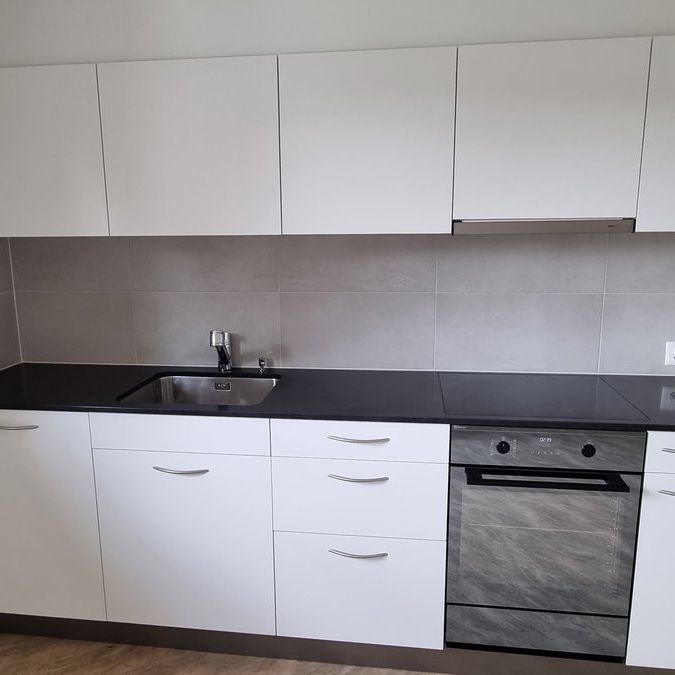 Renovierte 2.5-Zimmer-Dachwohnung mit Seeblick in Murten - Foto 1