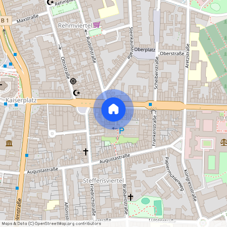 52070, Aachen Adalbersteinweg Nordrhein-Westfalen