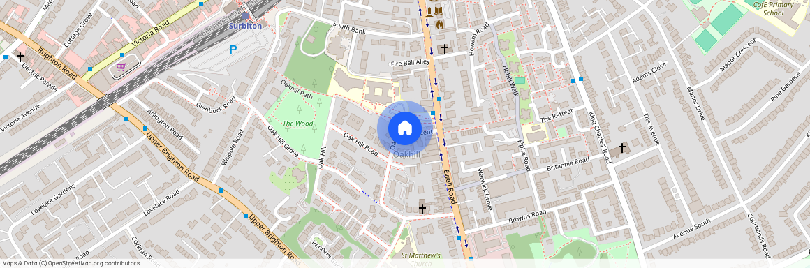 Oak Hill Crescent, Surbiton KT6