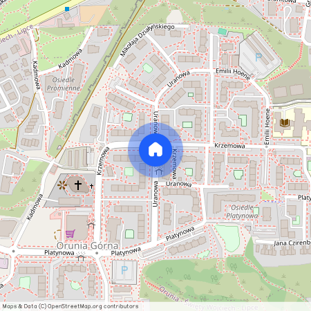 ul. Uranowa, Orunia Górna - Gdańsk Południe, Gdańsk, pomorskie