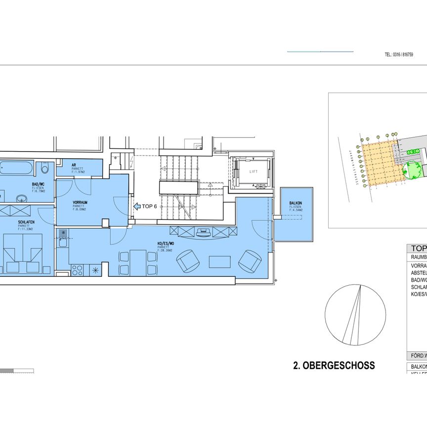Jakoministraße 17/6 - 2 Zimmer Wohnung mit Balkon Nähe Jakominiplatz - Foto 2