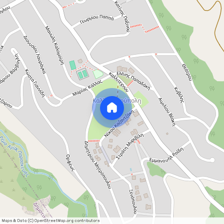 Νίκου Καζαντζάκη, 190 09, Καλλιτεχνούπολις (190 09), Καλλιτεχνούπολη (Ραφήνα)