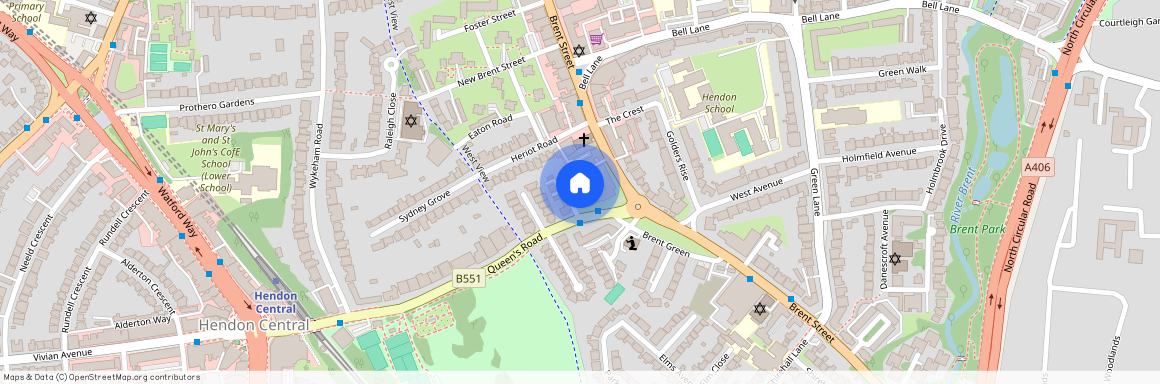 NW4, London