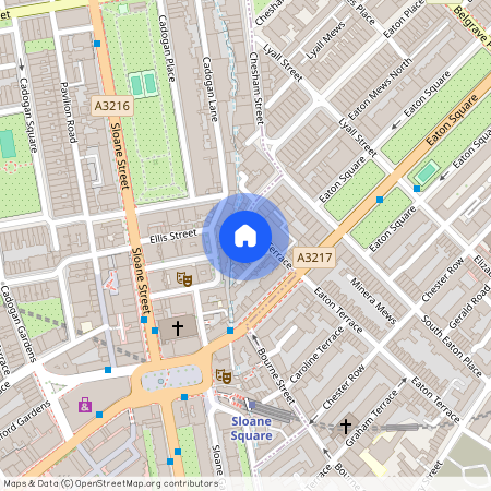 Eaton Terrace Sloane Square SW1W