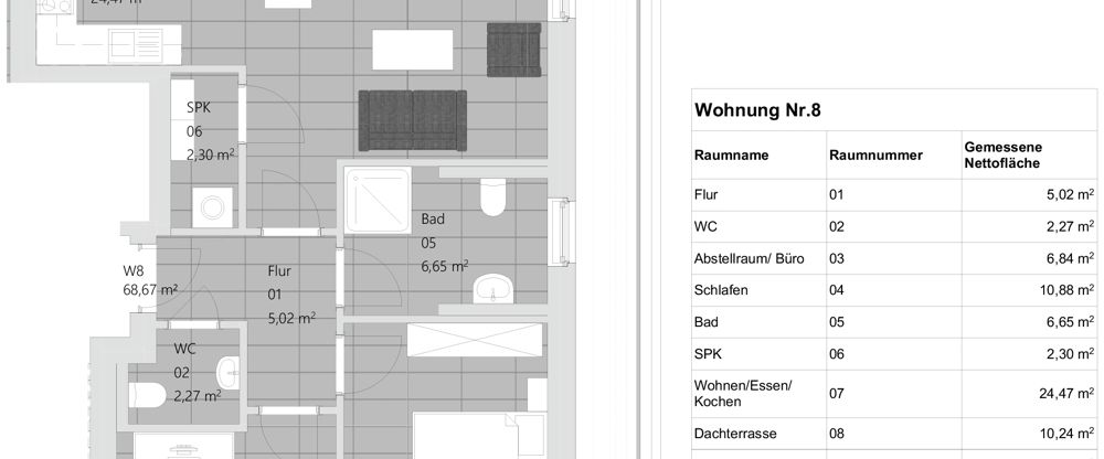 Neubau: Penthouse mit großer Dachterrasse - Photo 1