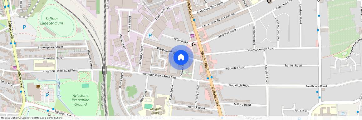 Cowper Street, Leicestershire LE2