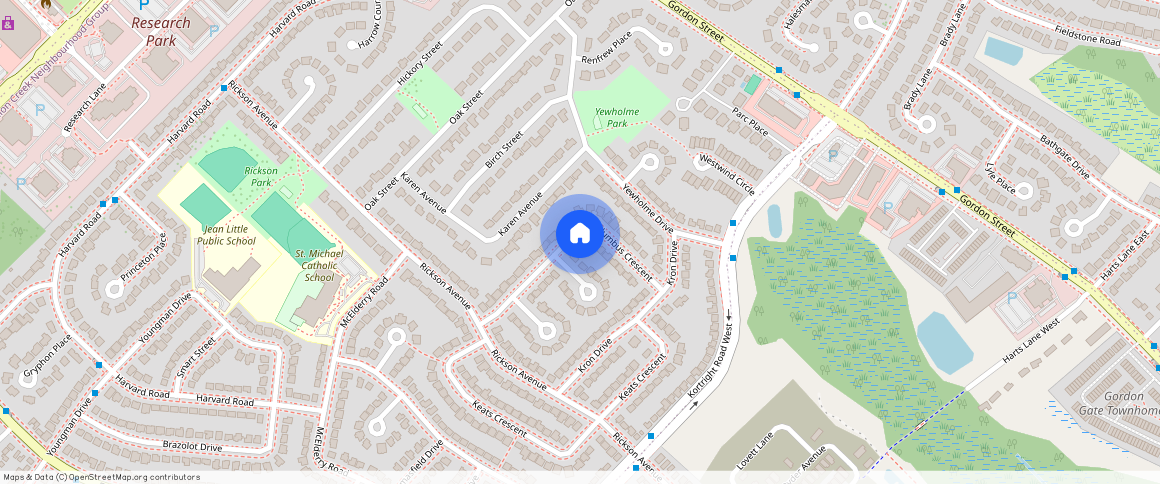 ** Columbus Crescent, Guelph, ON N1G 3A8, Canada