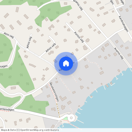 Kardinalvägen, Åkersberga