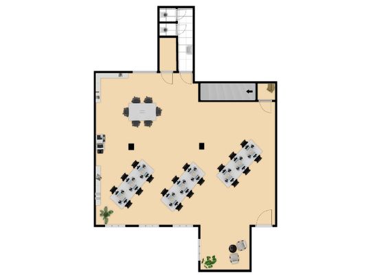 KREFELD MITTE: 170 M² BÜRO- PRAXISFLÄCHE ZU VERMIETEN - Photo 1