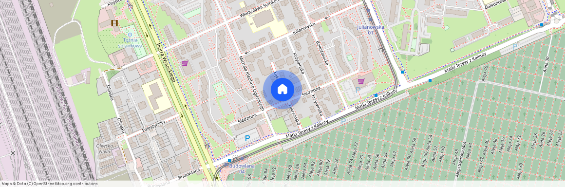 ul. Łąkocińska, Bródno, Targówek, Warszawa, mazowieckie