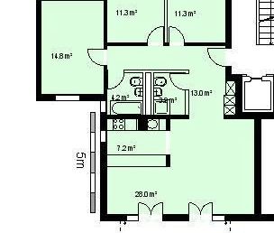 4.5 Zimmer, 94 m², EG - Foto 6