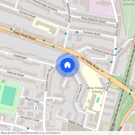 Curzon Avenue, Enfield, Middlesex, EN3