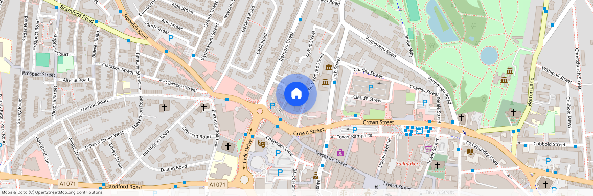 St. Georges Street, Ipswich, IP1 3DA