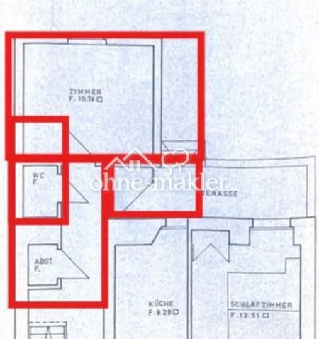 Charmante 1-Zimmer-Wohnung mit Terrasse im Johannesviertel Darmstadt - Photo 4