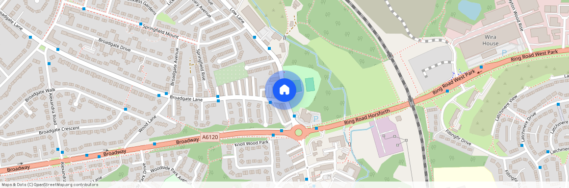 Woodville Place, Horsforth, Leeds, West Yorkshire, UK, LS18