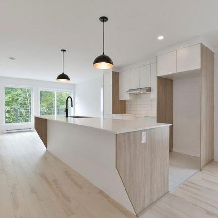 MAGNIFIQUE CONDO DE LUXE A LOUER 5 1/2 - CONSTRUCTION 2021 AVEC SALLE D'EAU SÉPARÉ DE LA SALLE DE BAIN - Photo 3