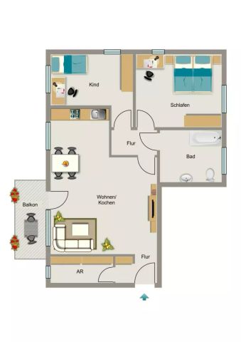 Hohenzollernstraße 135, 45888 Gelsenkirchen - Photo 2