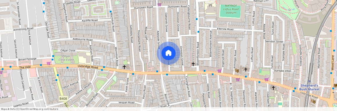 Oaklands Grove, London, W12
