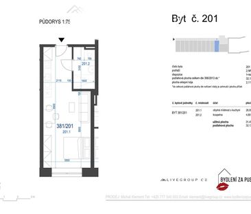 Pronájem bytu 1+kk 32 m² - Photo 6