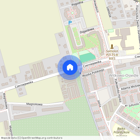 ul. Czerniejewska, Witkowo, Witkowo, gnieźnieński, wielkopolskie