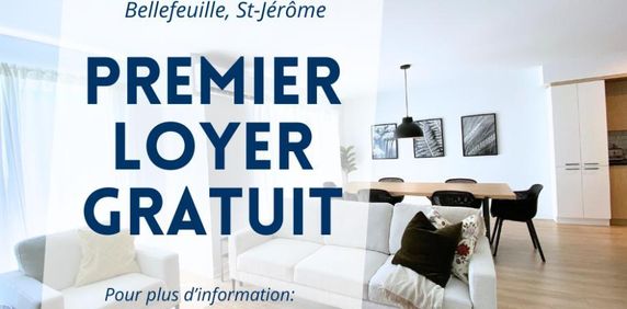 Logement 5 1/2 - Libre dès maintenant - 1er loyer GRATUIT - Photo 2