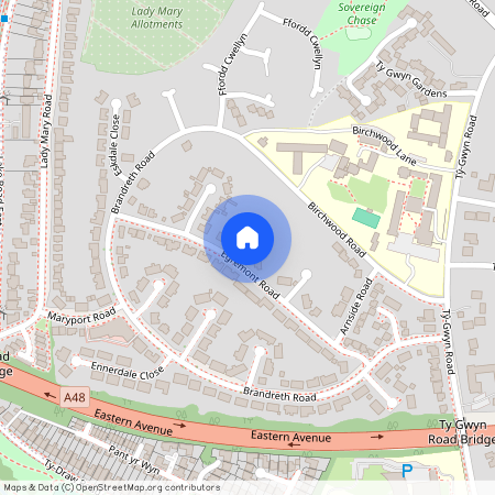 Deepdale Close, Cardiff CF23