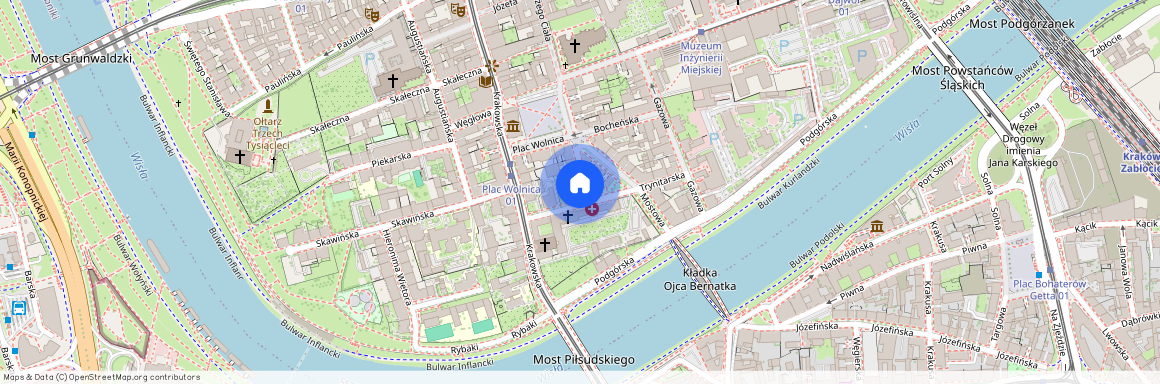 ul. Bonifraterska, Kazimierz, Stare Miasto, Kraków, małopolskie