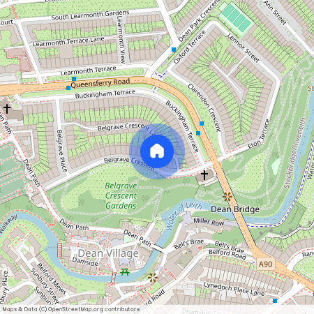 Belgrave Crescent, West End, Edinburgh