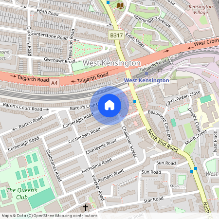Comeragh Road, West Kensington, W14, London