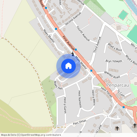 Maesheli, Penparcau SY23