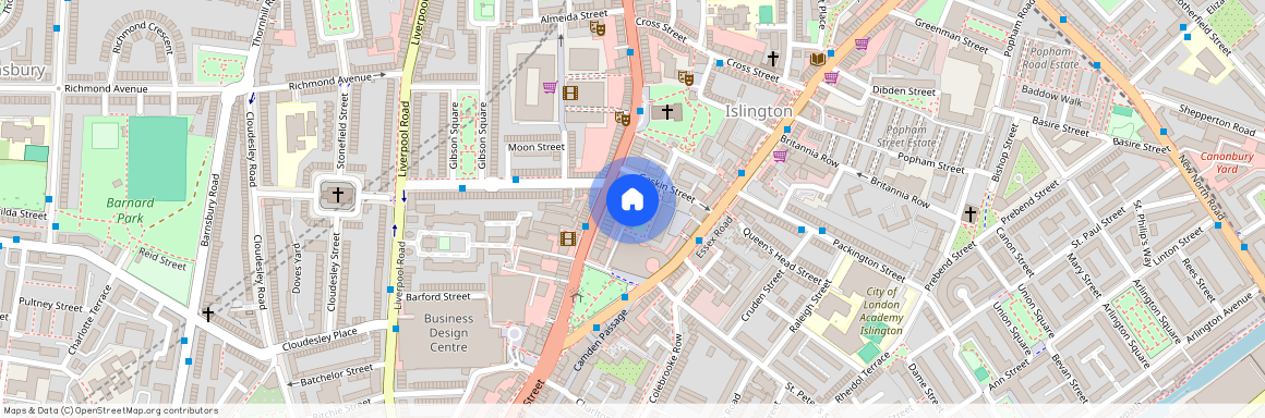 Moore Court, Anderson Square, Angel, London