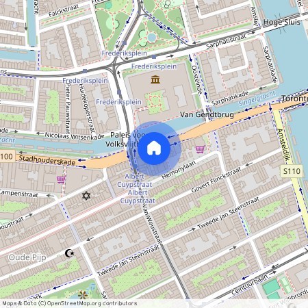 Stadhouderskade 128-H, Hemonybuurt, 1074AV, Amsterdam