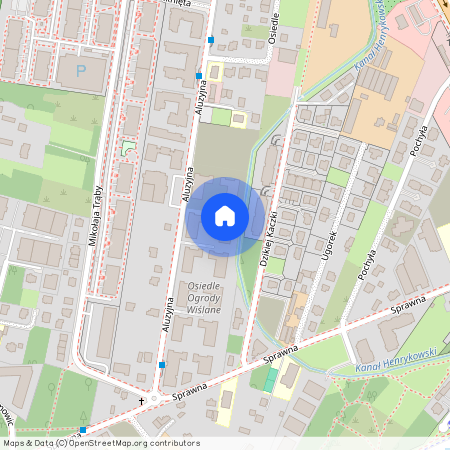 Warszawa, Białołęka, Białołęka, Nowodwory, Aluzyjna