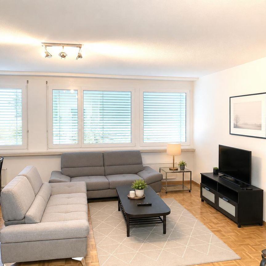 Best-Value Furnished 3.5-Room Apartment in Basel City Centre - Photo 1