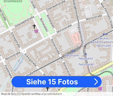 Gut-geschnittene 3-Raum-Wohnung in Zentrumsnähe ab sofort zu vermieten - Foto 1