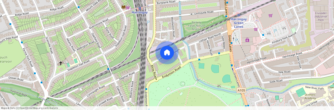 Lothair Road South, Finsbury Park, Manor House, London, N4