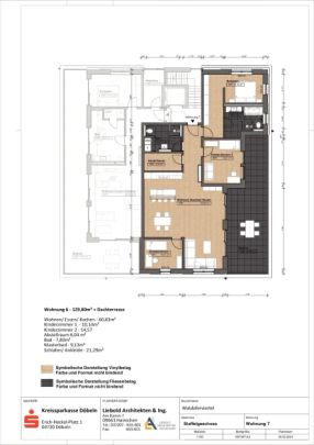 Gemütliche 4-Raumwohung mit großer Dachterrasse - Photo 1