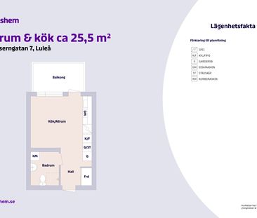 Kaserngatan 7, Luleå - Foto 1