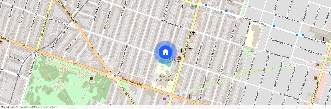 167.5 Grosvenor Avenue Unit# Upper, Hamilton