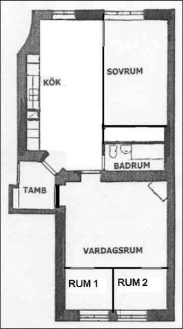 Norrmalm - 1RUM - tillsv - 6.325kr/mån - Photo 4