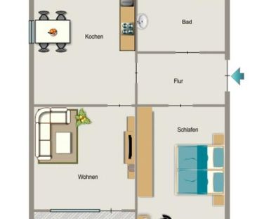 Kleine 2-Zimmer-Wohnung in Dortmund Derne für Sie! - Photo 1