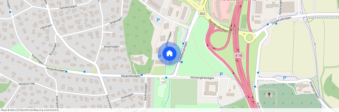 Danderyd, Slånbärsvägen, 6, 18236