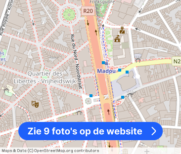 Rooms for rent in 2-bedroom apartment in Madou, Brussels - foto 1