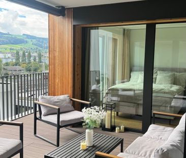 Moderne, lichtdurchflutete 2.5 Zimmer Wohnung mit Rigi-Blick - Photo 4